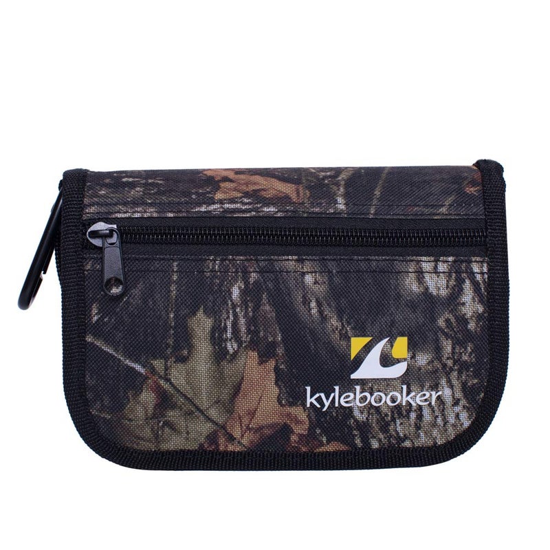 Kylebooker Fishing Lure Storage Bag Spinner Baits Wallet Case (Camouflage) - Image 1